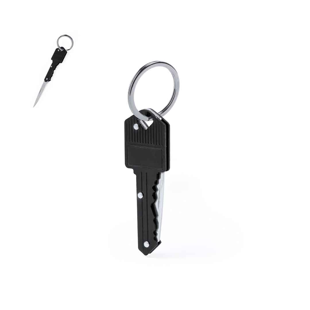 Mousqueton Porte-clés Aluminium L.60mm | Espace Emeraude