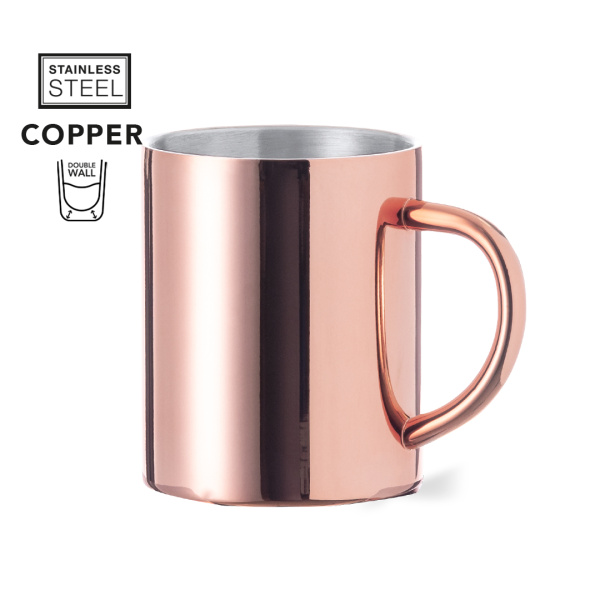 Mug en acier inoxydable personnalisable