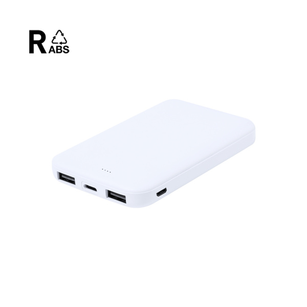 Batterie externe en ABS recyclé