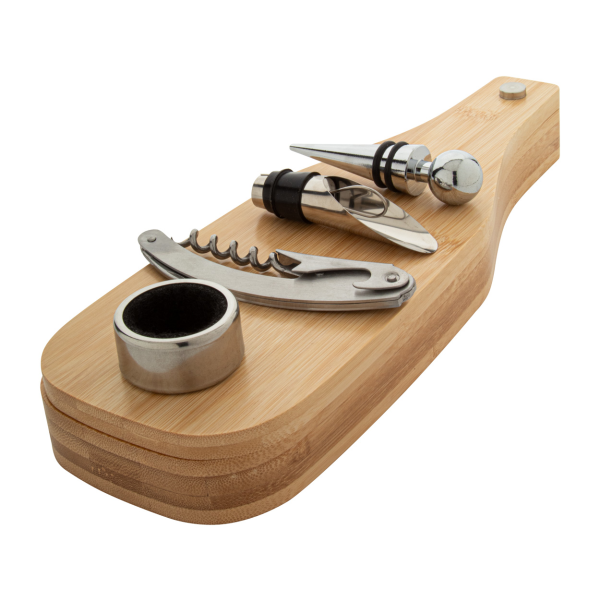 Set à vin publicitaire en forme de bouteille