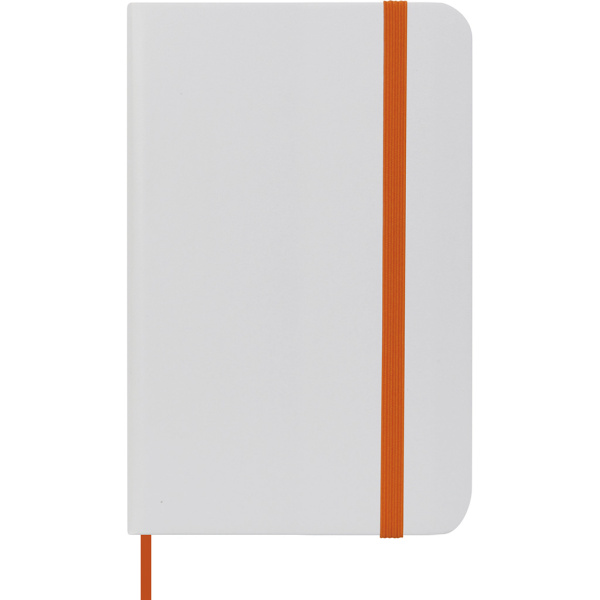 Bloc-notes A6 avec élastique coloré