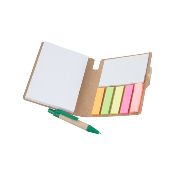 Bloc-notes personnalisé en carton recyclé