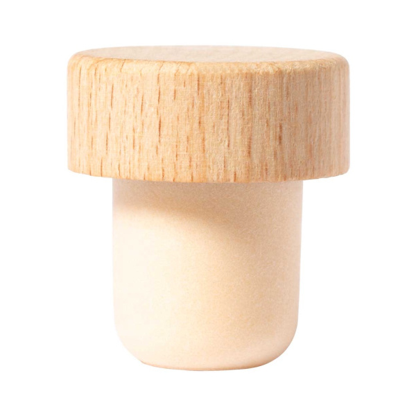 Bouchon de bouteille en bois