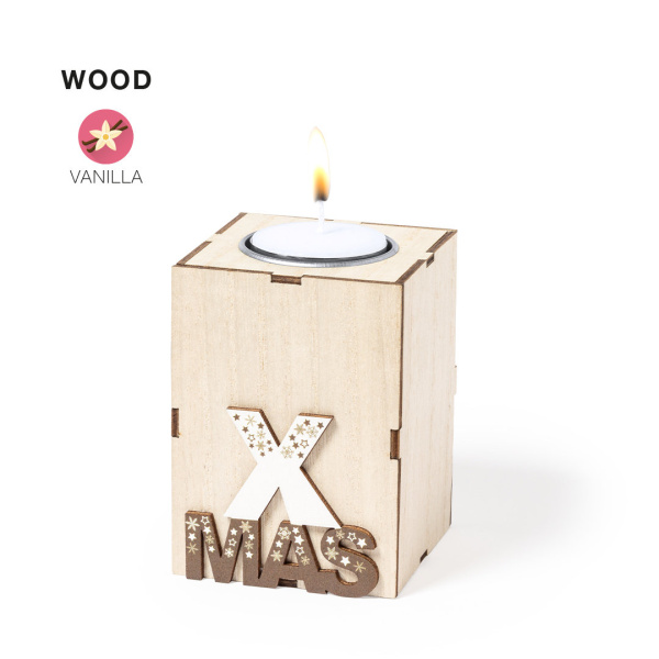 Bougie parfumée de Noël