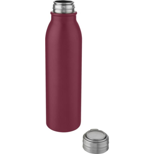 Gourde 700 ml en acier inoxydable avec poignée métallique