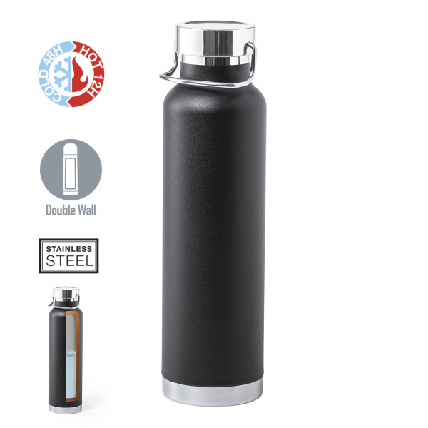 Gourde isotherme publicitaire 650ml