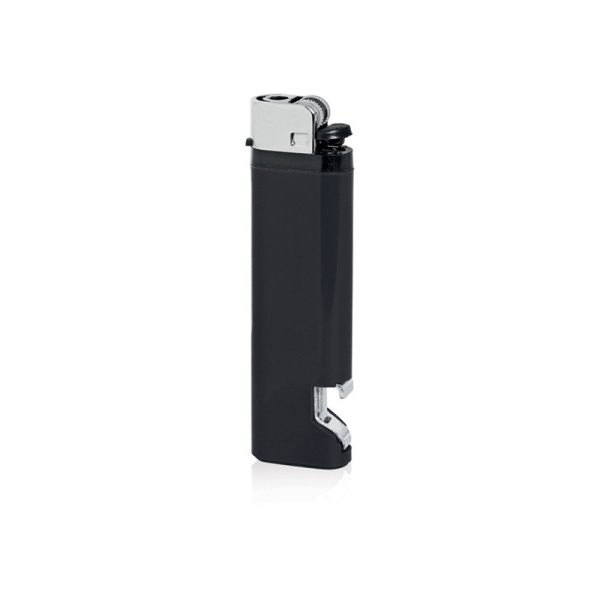 Briquet avec décapsuleur publicitaire
