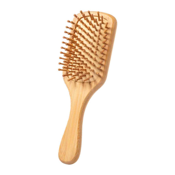 Brosse à cheveux en bambou personnalisée
