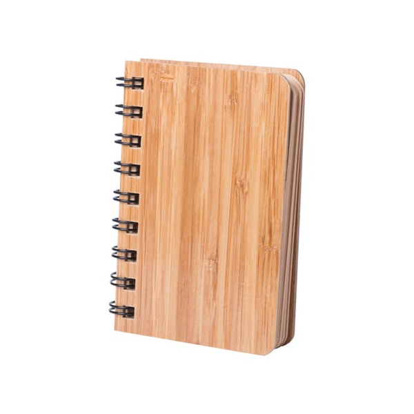 Carnet de notes en bois personnalisé