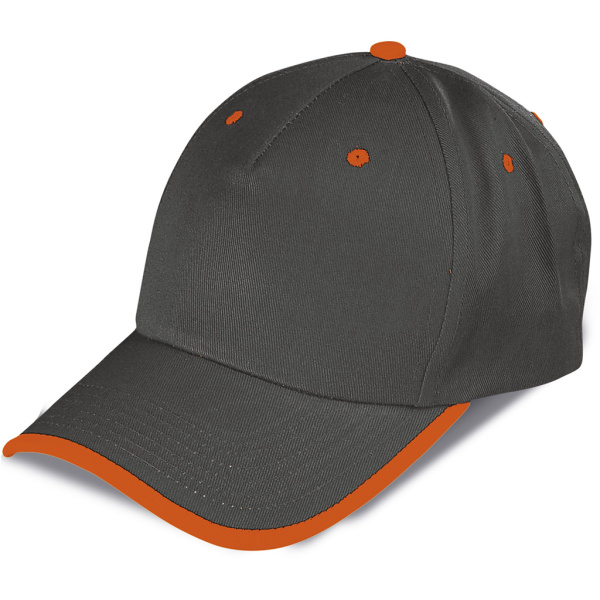 Casquette baseball en couleurs contrastées