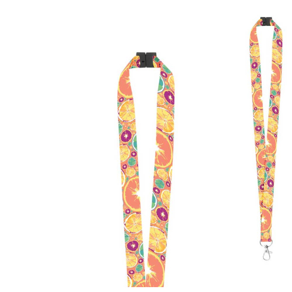 Tour de cou Badge personnalisable 20mm
