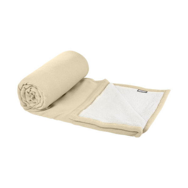Couverture en polaire et sherpa RPET certifiée