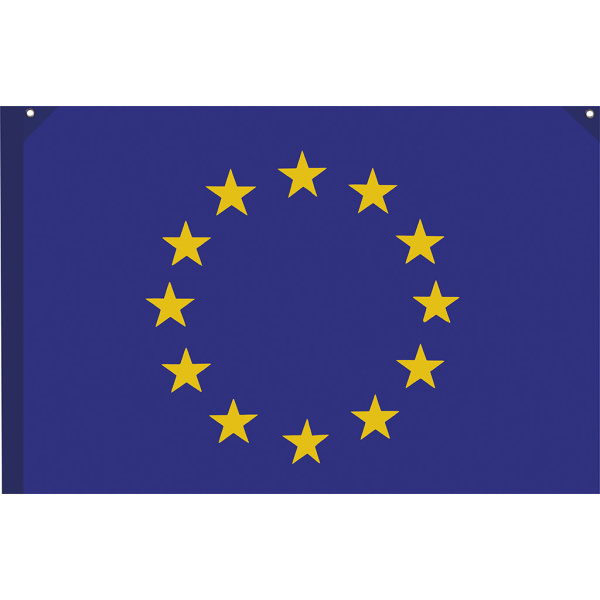 Drapeau de l'Europe personnalisable 70X100