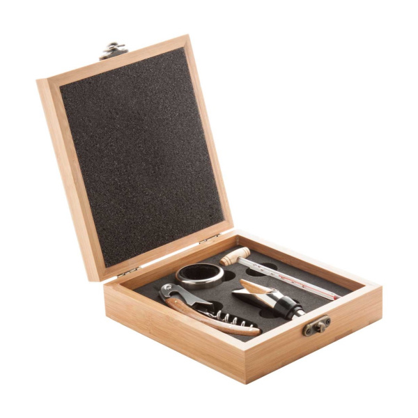 Élégant coffret à vin personnalisé