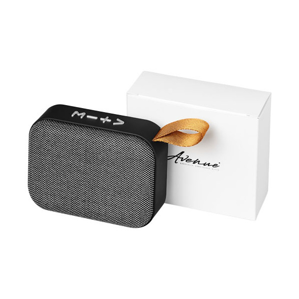 Enceinte Bluetooth en tissu avec le logo