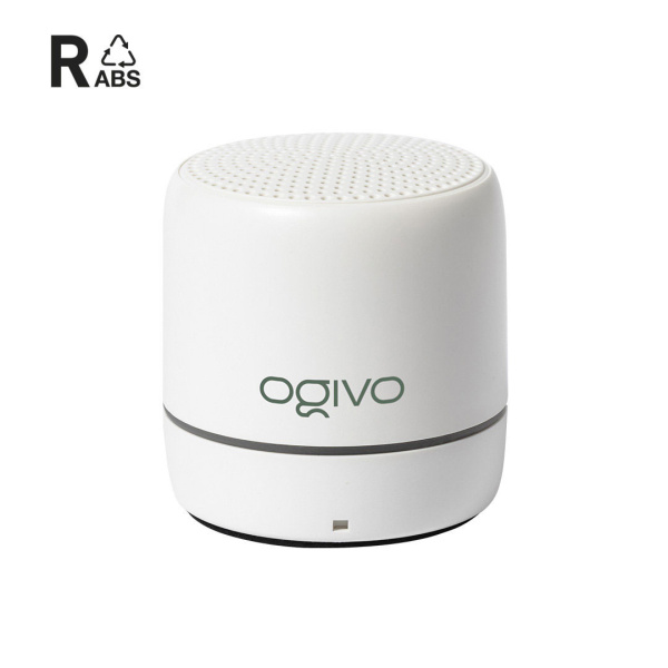 Enceinte personnalisable 3 W en ABS recyclé