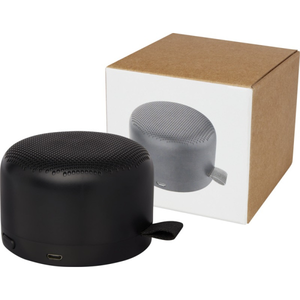 Enceinte Bluetooth 5 W en plastique recyclé