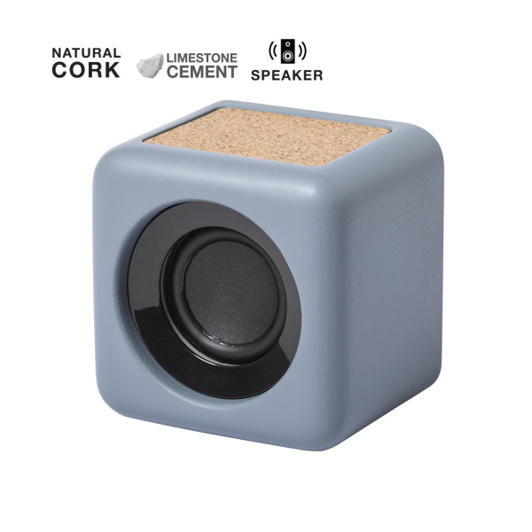 Enceinte publicitaire en Ciment Calcaire et Liège