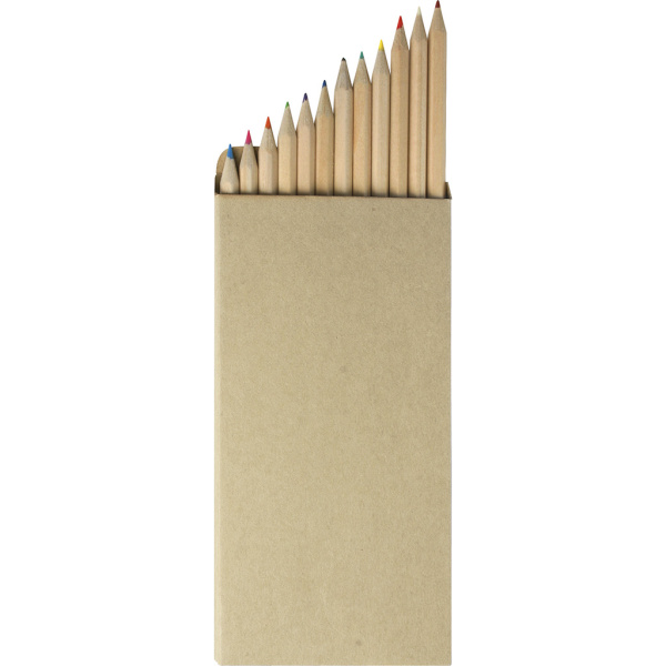 Crayons de couleurs publicitaires