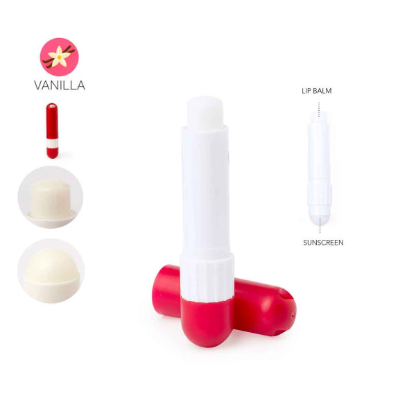 Ensemble de baume à lèvres et crème solaire