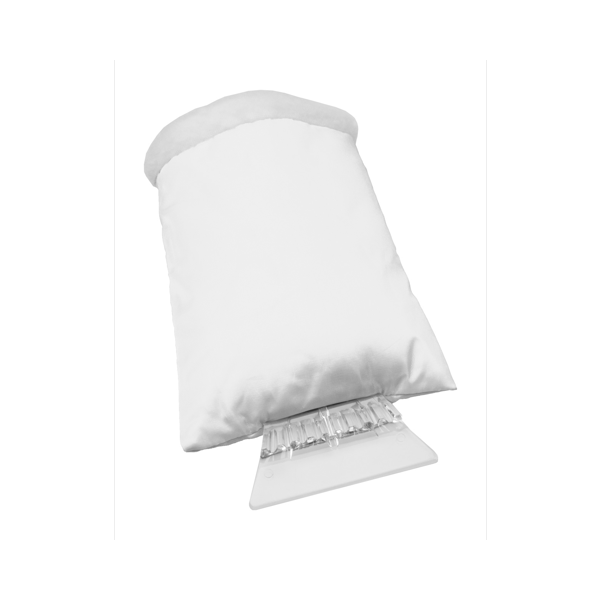 Grattoir à glace publicitaire en plastique avec gant intégré
