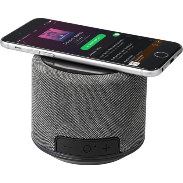 Enceinte bluetooth publicitaire en bambou