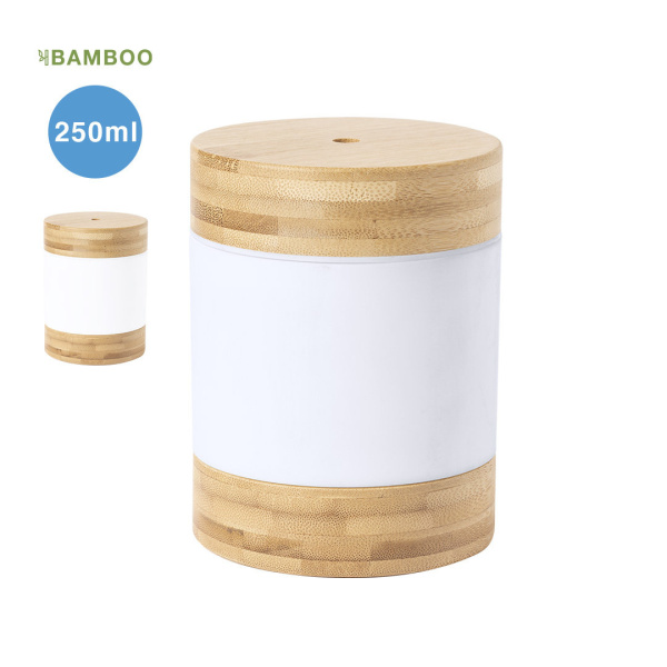 Humidificateur lumineux en bambou