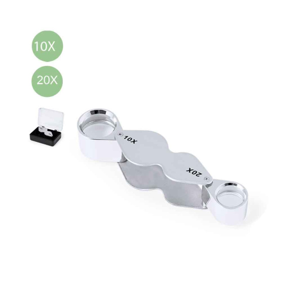 Loupe à grossissement pliable