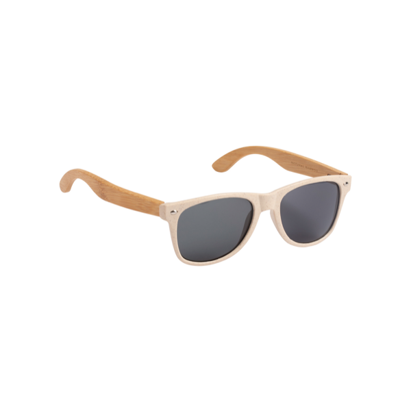 Lunettes de soleil publicitaires en bambou