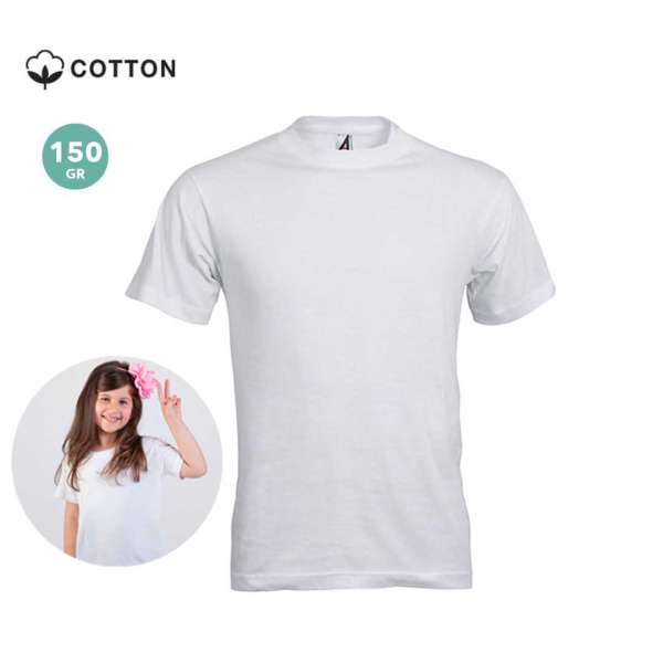 T-shirts blancs personnalisés | enfants