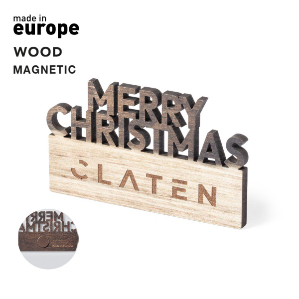 Magnet de Noël personnalisable