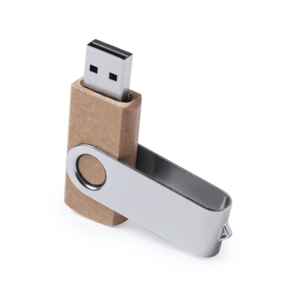 Clé usb personnalisée en carton recyclé | 16 Gb