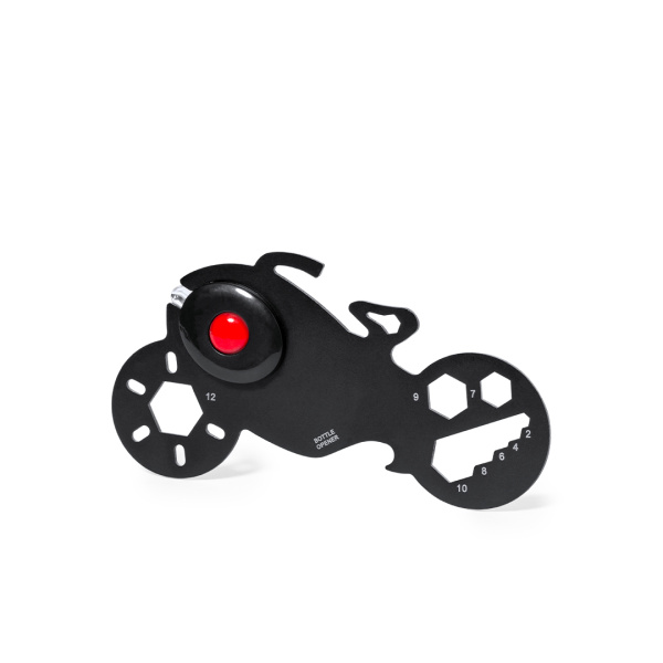 Outil à 11 fonctions LED en forme de moto