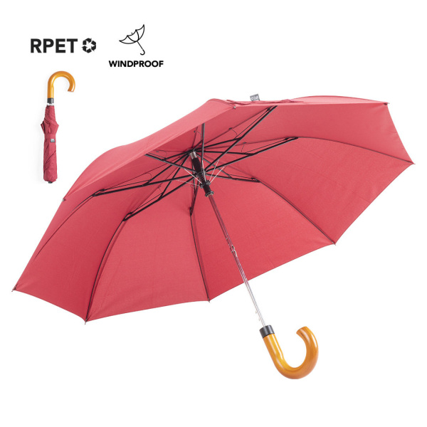 Parapluie pliant publicitaire RPET