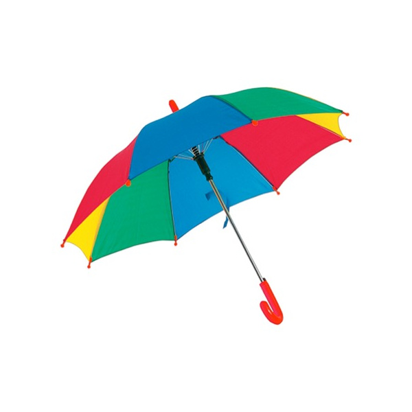 Parapluie publicitaire multicolore 17”