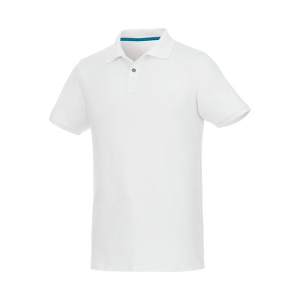 Polo bio recyclé manches courtes homme