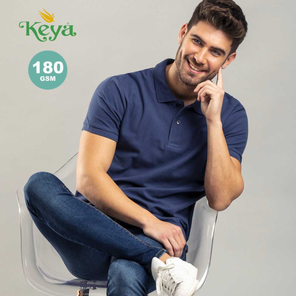 Polo Multicolore en coton piqué | 180gr