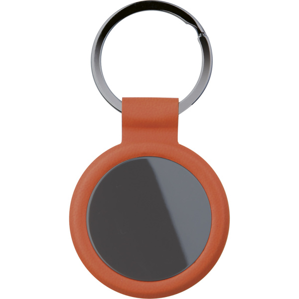 Porte-clés en acier bruni