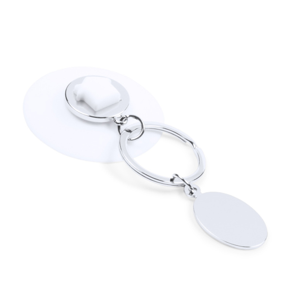 Porte-clés avec ventouse