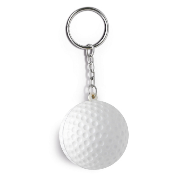 Porte-clés golf anti-stress