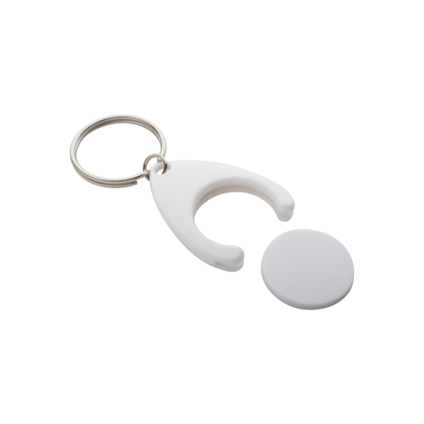 Porte-clés avec jeton personnalisé