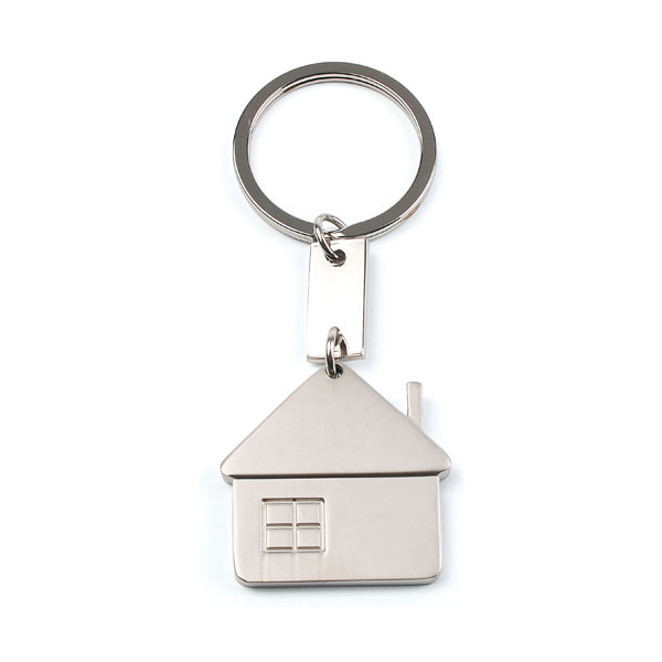 Porte-clés maison avec finition mate