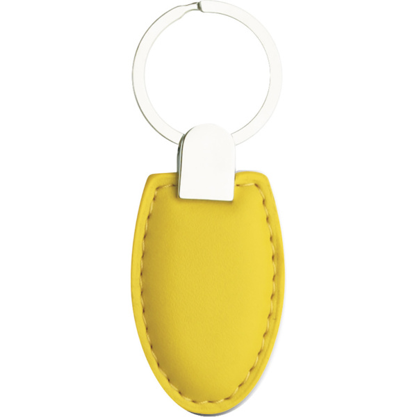 Porte-clés personnalisable en simil cuir