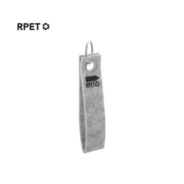 Porte-clés en feutre RPET