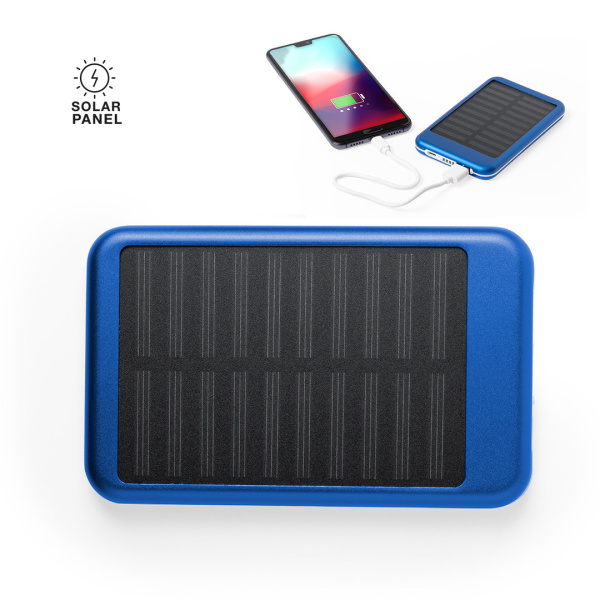 Batterie externe solaire personnalisé 4000 mAh