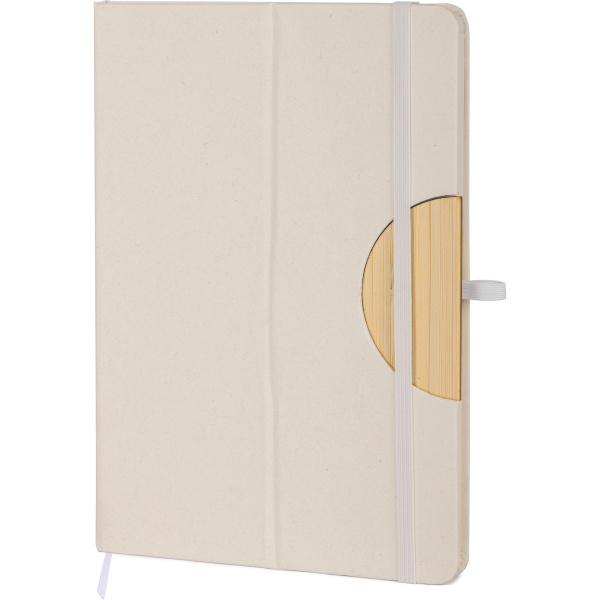 Carnet de notes en bambou avec Tag Nfc