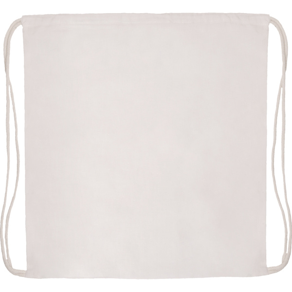Sac à dos personnalisé en coton avec cordon