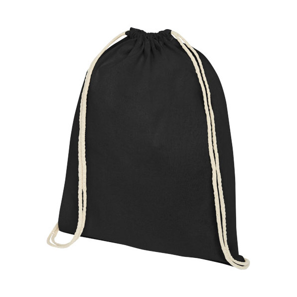Sac à dos en coton de 140 gr avec cordon