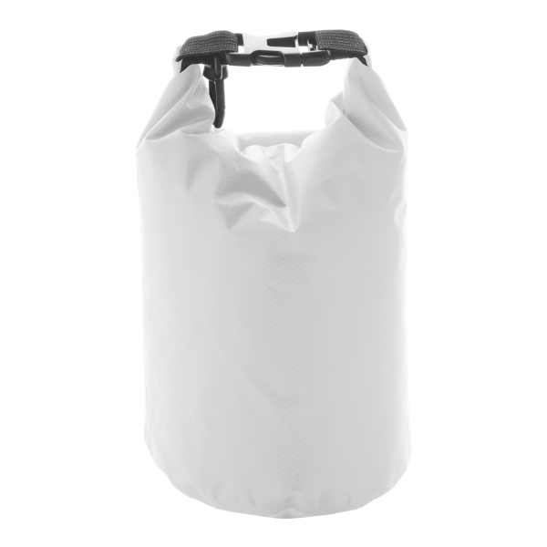 Sac étanche avec boucle et mousqueton en plastique