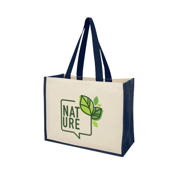 Sac Cabas publicitaire 320 gr en toile et jute